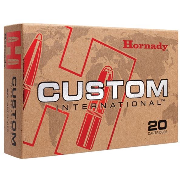 Hornady Custom International 9.3x62mm 286 Grain InterLock Soft Point (20 Rounds) Sku 82302
