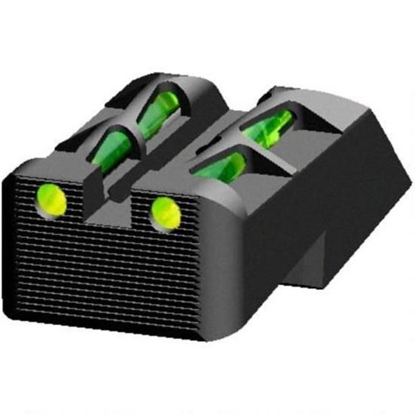 Hi-Viz Lite Wave Springfield 1911 Rear Fiber Optic Sight Sku SF2109SFLW11