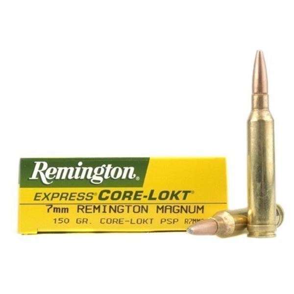 Remington Core-Lokt 7mm Rem. Mag. 150 Grain PSP (20 Rounds) Sku R7MM2