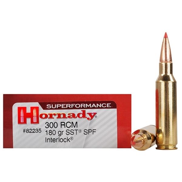 Hornady Superformance 300 RCM 180 Grain SST  (20 Rounds) Sku 82235