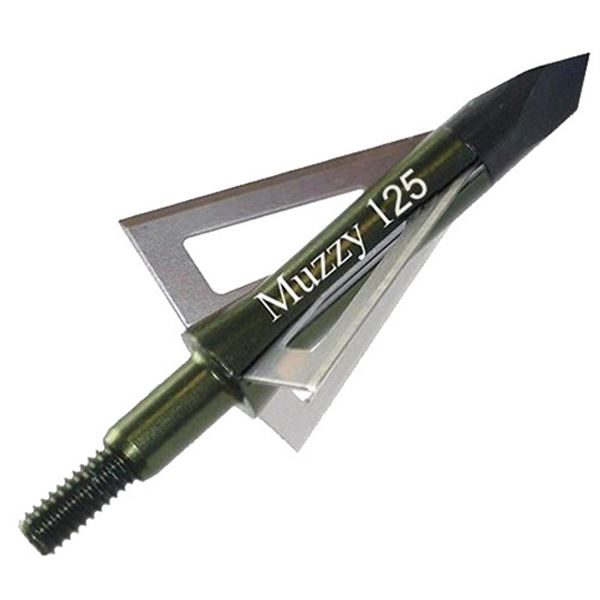 Muzzy 125 Grain 3 Blade (6 Pack) Sku 235