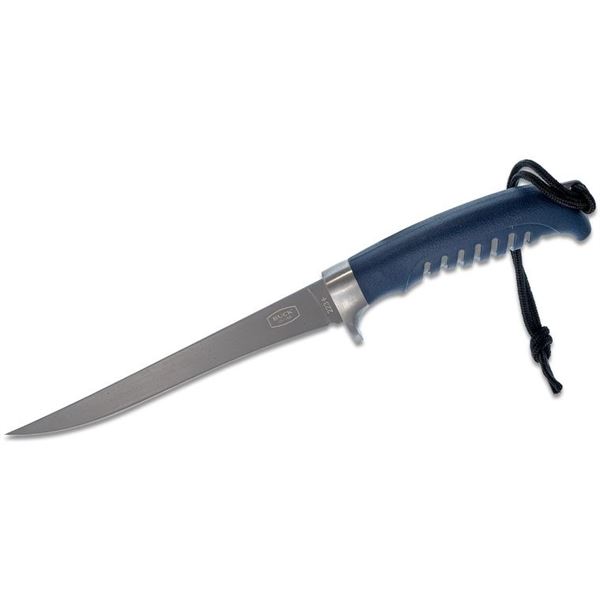 Buck Knives Silver Creek Fillet 6" Blade Blue Rubber Handle Sku 3116