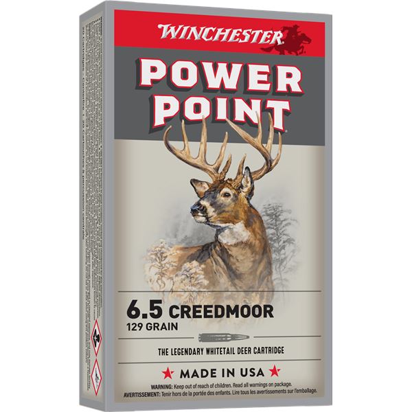 Winchester Super X 6.5 Creedmoor129 Grain (20 Rounds) Sku X651