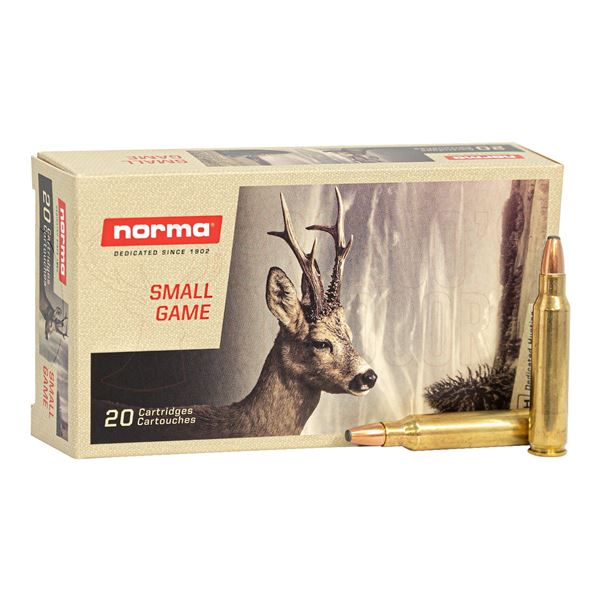 Norma Oryx 222 Rem 55 Grain (20 Rounds) Sku 20157042