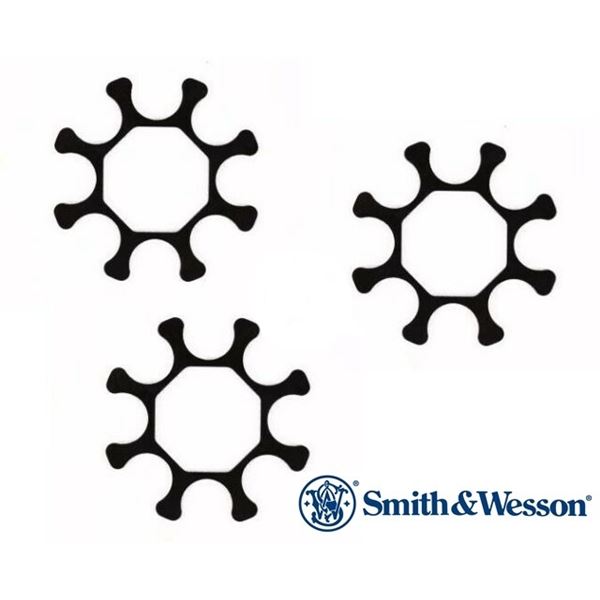 Smith & Wesson 8-Round Moon Clip 9mm/38 Super Circular Center (3-Pack) Sku 192130000