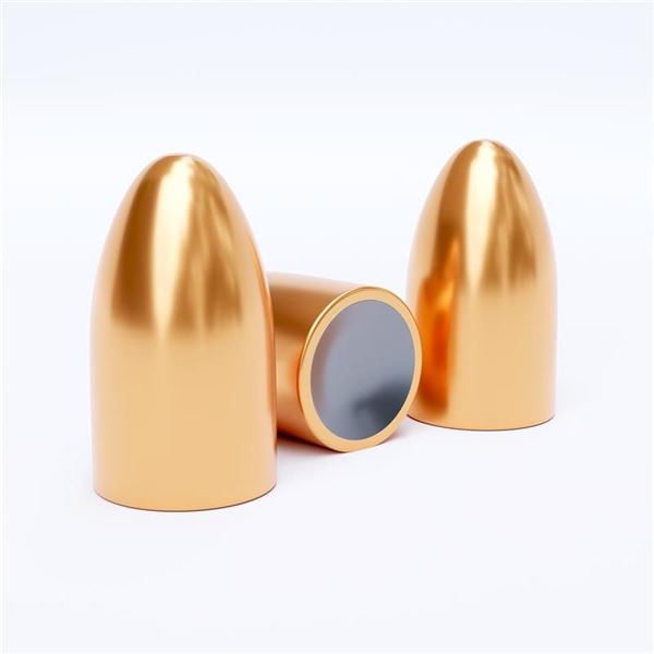 First Breach 9x19mm 124 Grain Match-Grade FMJ Projectiles 250 Count Sku FB-9MM-124FMJ-250