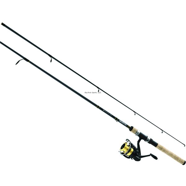 Daiwa D-Shock Spinning 2-Piece Rod & Reel Combo 6' 6" Medium Sku DSK25-B/F662M