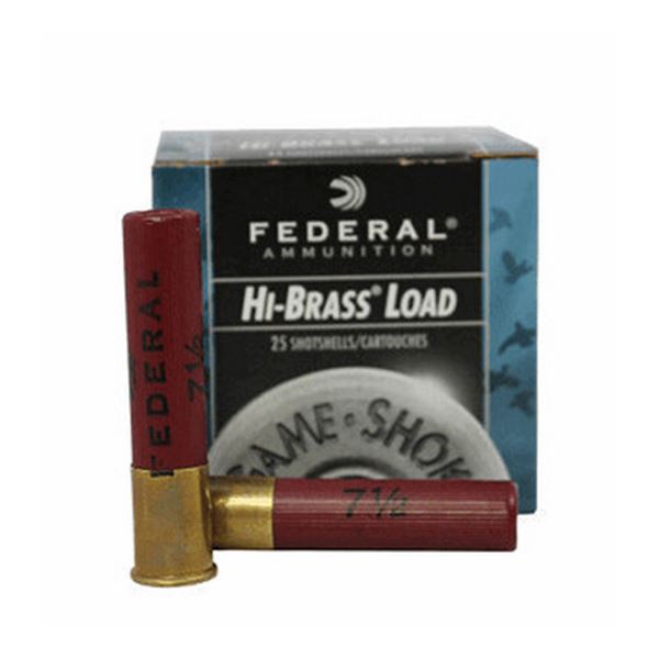 Federal Game Load Hi-Brass 410 Gauge 2 1/2" Shot #7.5  (25 Rounds) Sku H4127