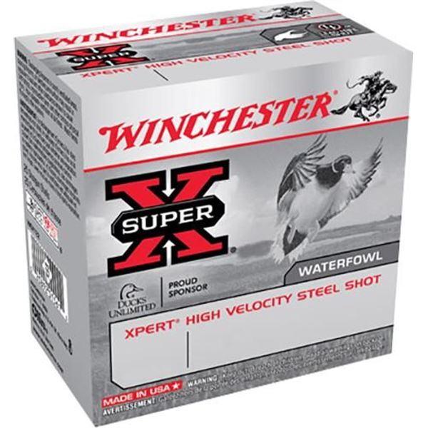 Winchester Super-X Waterfowl 12 Gauge 3 1/2" #3 High Velocity Steel 1 3/8oz (25 Rounds) Sku WEX12L3