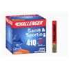 Image 1 : Challenger Game Load 410 Gauge 2 1/2" 1/2oz Shot #4 (25 Rounds) Sku 10064