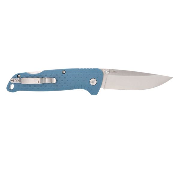 SOG Adventurer LB Folding Knife Nortic Blue & Satin Sku SOG-13-11-03-43