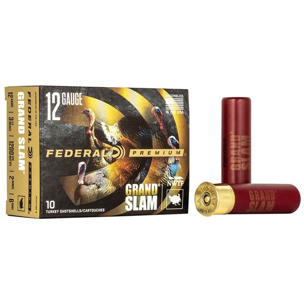 Federal Premium Grand Slam 12 Gauge 3 1/2" #6 Shot (10 Rounds) Sku PFCX139F6
