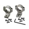 Image 1 : Remington Integral Scope Mounts Precision-Matched for Model 700 Rifles Silver Sku 19424