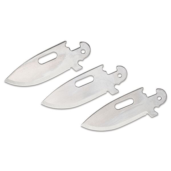 Cold Steel Click-N-Cut Replacement Blades 3-Pack #40AP3A Drop Point Sku CS-40AP3A