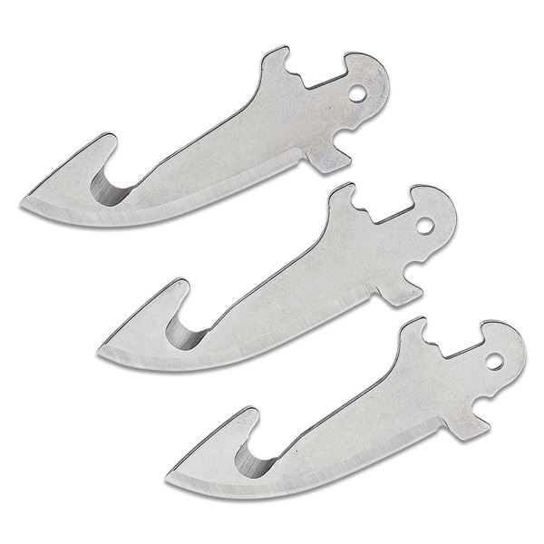 Cold Steel Click-N-Cut Replacement Blades 3-Pack w/ Gut Hook Sku CS-40AP3E