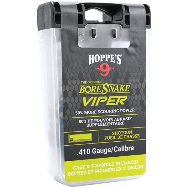 Hoppe's BoreSnake Viper 410 Gauge Shotgun Case & T-Handle Sku 24031VD