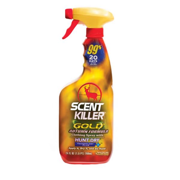Wildlife Research Scent Killer Gold Autumn Formula Clothing Spray 24 Fl Oz Sku 1275