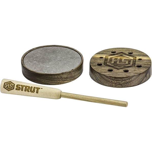Hunter's Specialties Strut Custom Craft Aluminum Pan Call Sku HS-STR-100012