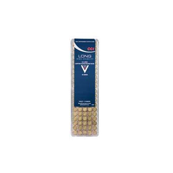 CCI 22 Long 29 Grain Copper-Plated Round Nose (100-Cartridges) Sku 29