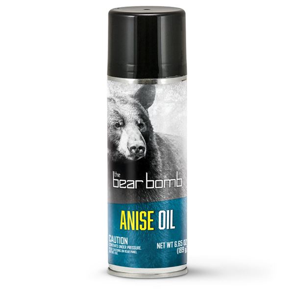 The Bear Bomb Anise Oil 6.65oz Aerosol Sku HS-BB-200063