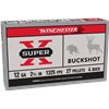 Image 1 : Winchester Super X 12 Gauge 2 3/4" #4 Buck 27 Pellet (5 Rounds) Sku XB124