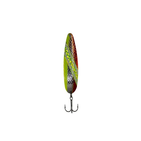 Michigan Stinger Silver Hammered Carmel Dolphin 4.25" Sku S-NSH124