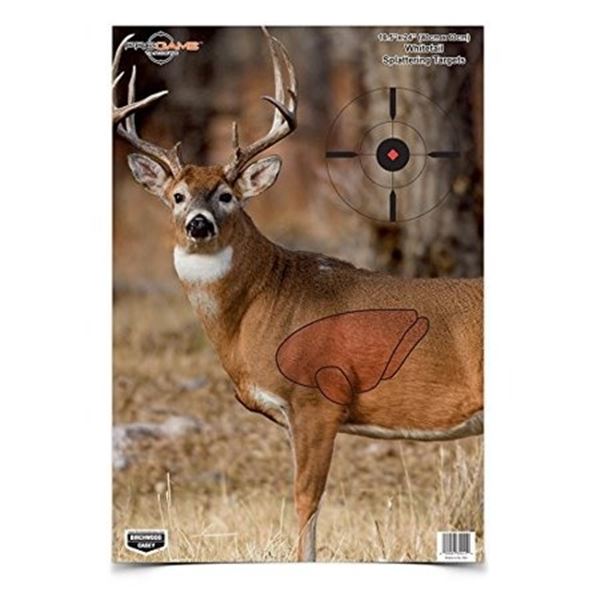 Birchwood Casey Pre-Game Targets Whitetail Deer 3 16.5" x 24" Reactive Targets Sku 35401