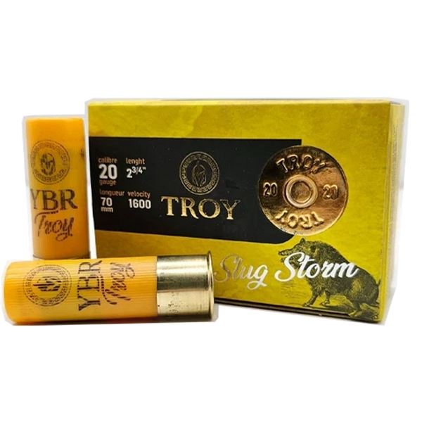 Troy 20 Gauge 2 3/4" 3/4oz Slug Storm (10 Rounds) Sku TSL20