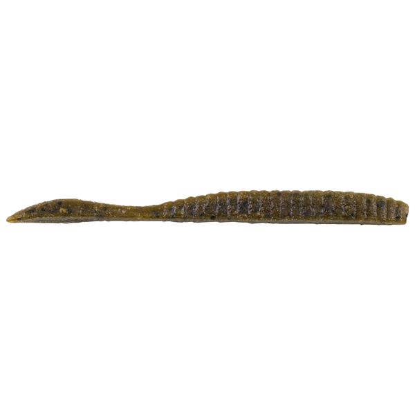 Berkley Powerbait Max Scent Flat Worm Green Pumpkin 3.6" Sku PBMSFW4-GP