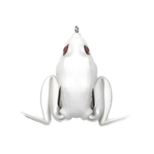 Lunkerhunt  2.25" Lunker Frog Pearl Sku LF05