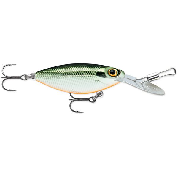 Storm Lures Hot 'N Tot  Green Chrome/Orange 2" Sku HM600
