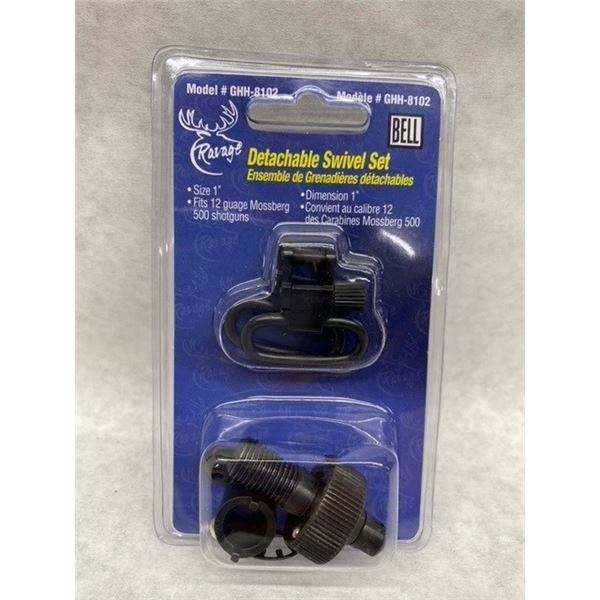 Ravage 1" Shotgun Swivel Set Mossberg 500 Sku GHH-8102