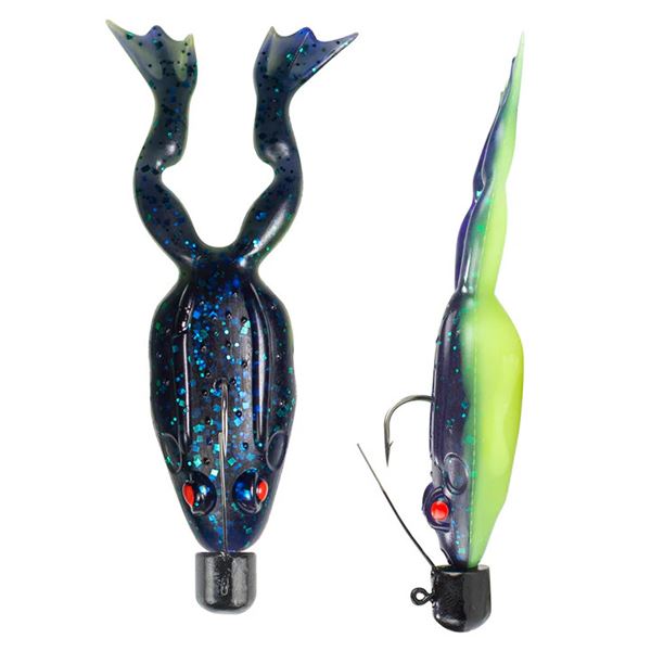 Lunkerhunt Pre-Rigged Finesse Frog 1/4" Newt 3" Sku FF03