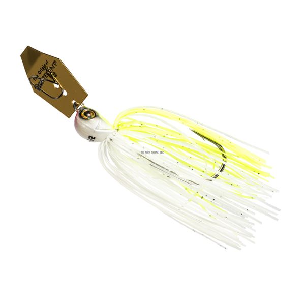Z-Man Chatterbait Elite EVO Bladed Jig Chartreuse/White 1/2 oz Sku CBEV12-02