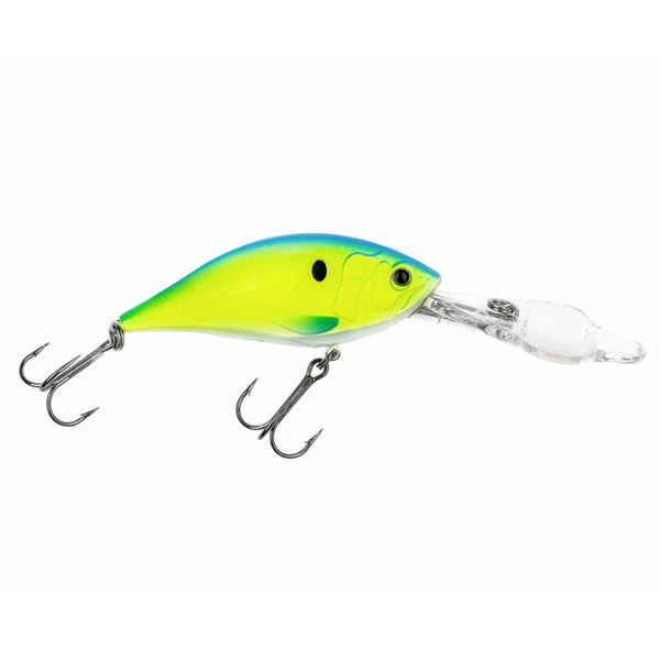 Freedom Tackle Corp Ultra Diver Shad 80 Blue Chartreuse 3.25" 7/8oz Sku 43204