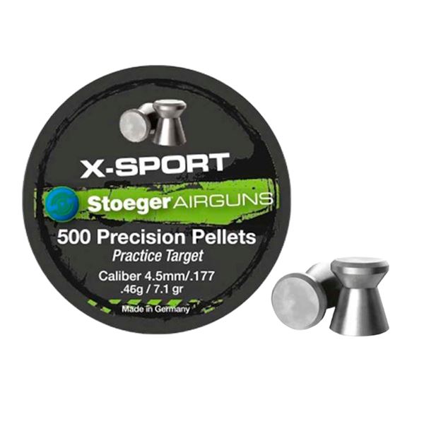 Stoeger X-Sport .177 Cal 7.48 Grain Precision Pellets (500 Count) Sku 545115