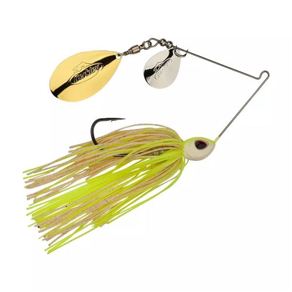Berkley Power Blade Spinnerbait Compact  White Chartreuse 1/2 oz Colerado Indiana Sku BPBLCP12CCSG-W