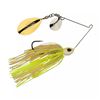 Image 1 : Berkley Power Blade Spinnerbait Compact  White Chartreuse 1/2 oz Colerado Indiana Sku BPBLCP12CCSG-W