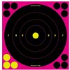 Image 1 : Birchwood Casey Shoot-N-C Reactive Targets 30-Pack & 360 Repair Stickers Sku 34828