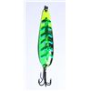 Image 1 : Great Lakes Spoons Silver/Trolling Series  Glow Corn 3-7/8" Sku S76-R