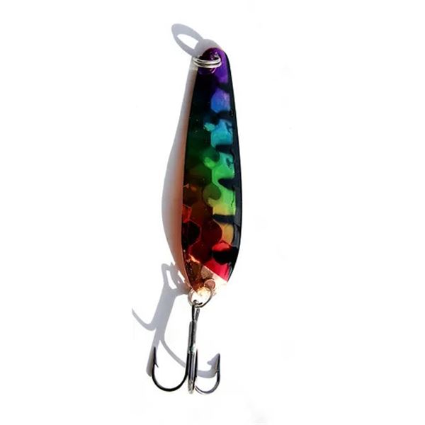 Great Lakes Spoons Silver/Trolling Series  Trans Nascar 3-7/8" Sku S16-R