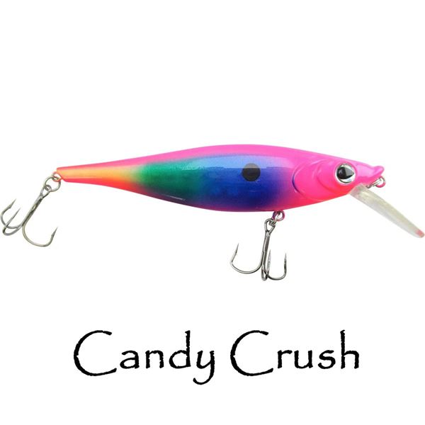 Walleye Nation Creations Lil SB Reaper Candy Crush 3 1/2" Sku LSB-CC