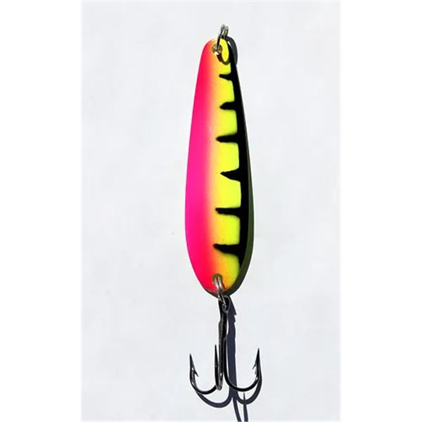 Great Lakes Spoons 3 1/4" Chartreuse Back Spoons Pink Chicken Sku CH8-S
