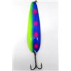 Image 1 : Great Lakes Spoons 3 1/4" Chartreuse Back Spoons Blueberry Muffin Sku CH3-S