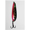 Image 1 : Great Lakes Spoons 3 1/4" Copper Series Purple & Green Walleye Sku C11