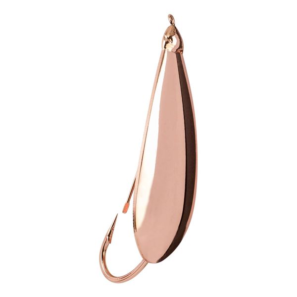 Johnson Silver Minnow  Weedless Spoon Copper 2.75 3/4 OZ Sku 4842-1851