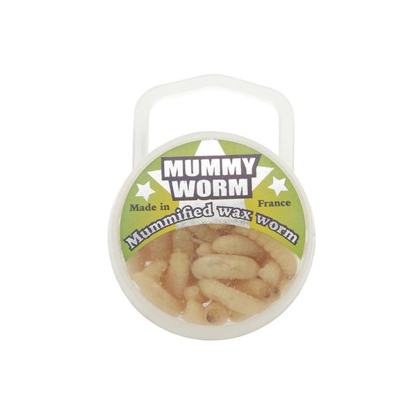 Eurotackle  Mummy Worms (35-Pack) Natural Sku 101