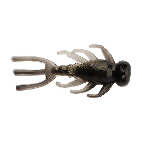 Berkley PowerBait Mayfly (14 Pack) Black Gold 3/4" Sku PBMF.75-BGD