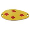 Image 1 : Acme Little Cleo Spoon Yellow/Red Diamond 2.5" 3/4oz Sku C340/YRD