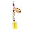 Image 1 : Lucky Strike 148129-32 Weighted Spin Feather Gold Sku 148129-32